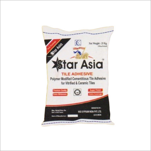 Star Asia 20 Kg Tile Adhesive Application: For Ceramic