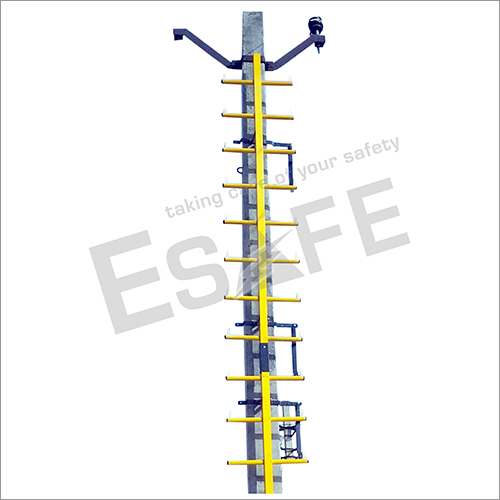 Fibre Glass Pole Mount Skeleton Ladder By E-SAFE ENTERPRISES