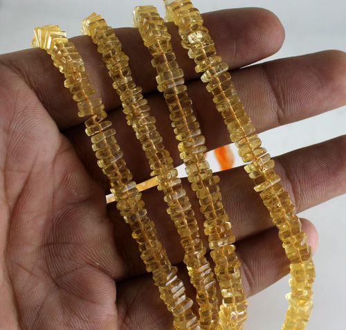 Citrine Chowki Beads