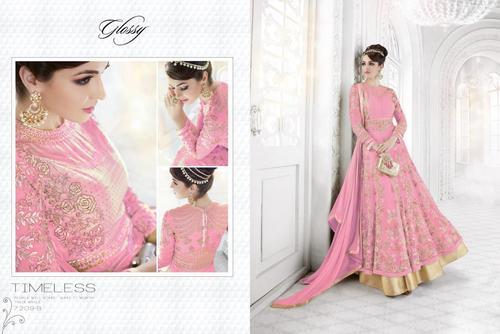 Embroidered Anarkali Suit
