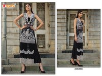 Embroidered Straight Suit
