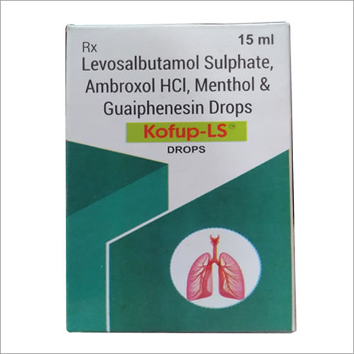 15Ml Levosalbutamol Sulphate Ambroxol Guaiphenesin Syrup Drug Solutions