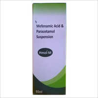 60ml Mefenamic Acid Paracetamol Suspension Syrups General Medicines