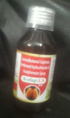 100ml Ambroxol Hydrochloride Levosalbutamol Guaiphenesin Syrups