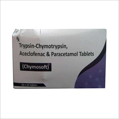 Trypsin Chymotry psin Aceclofenac Paracetamol Tablets