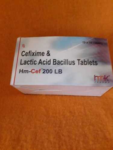 Cefixime Lactic Acide Bacillus Tablets General Medicines