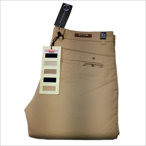 Mens Straight Fit Trouser