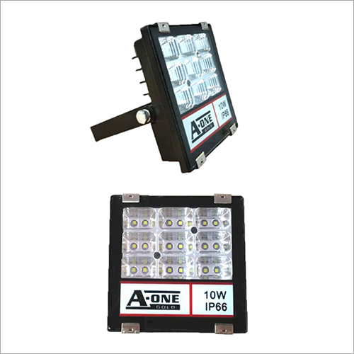 10W LED Flood Light - Aluminum 150x150x50mm, IP65 | Energy Saving, Weatherproof, Durable, Long Lifespan