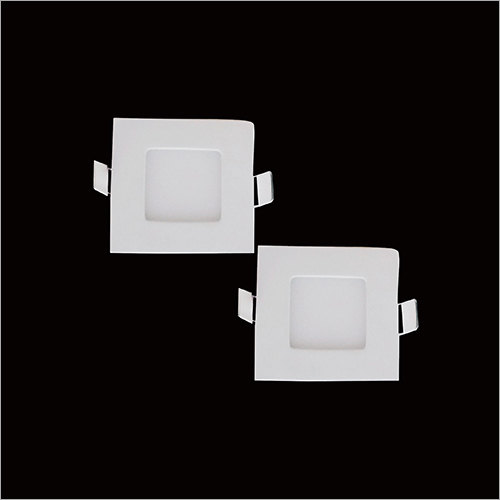 4W Square LED Panel Light - Aluminum, Varied Sizes, White | Energy Saving, Long Lifespan, Slim Design, Easy Install