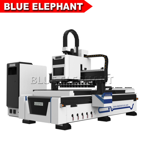 Jinan Ele1325 Linear Automatic Tool Changer Cnc Router With Hqd Air Cooling Spindle Dimension(L*W*H): 1300X2500X200Mm Millimeter (Mm)