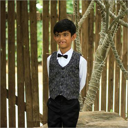 Boys Party Wear Waistcoat