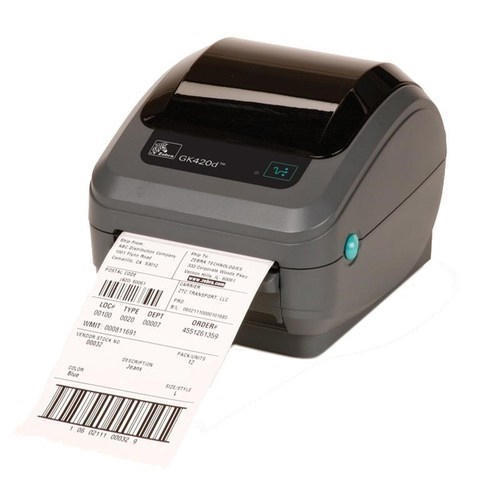 Black Zebra Gk420D Thermal Label Printer