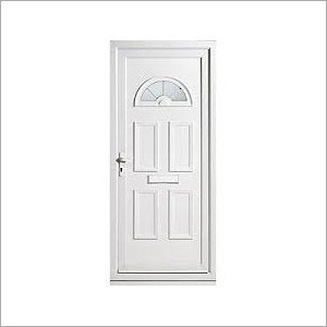 White Upvc Door