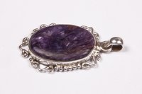 Charoite Stone Pendant