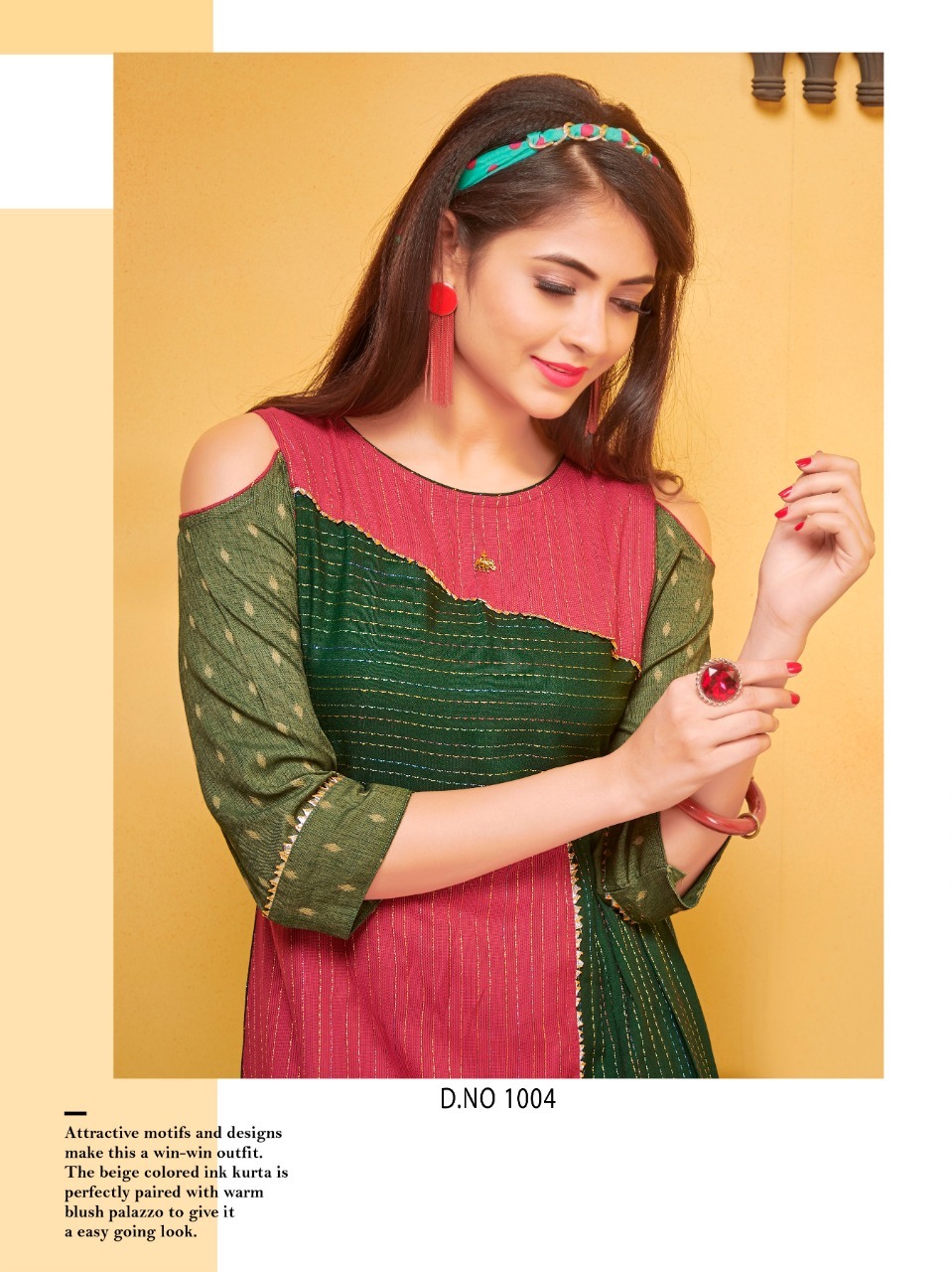 Designer Long Festive Kurti