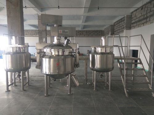 Ointment Plant with Inline Homogenizer