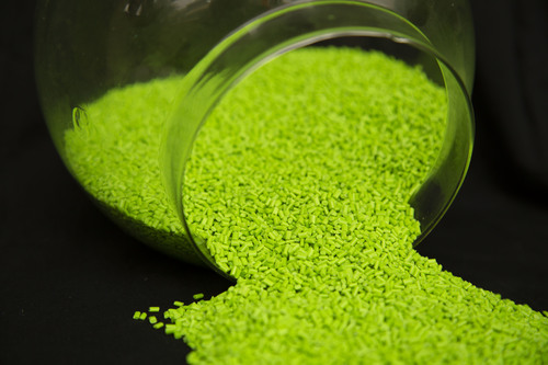 ABS Fluorescent light green granules