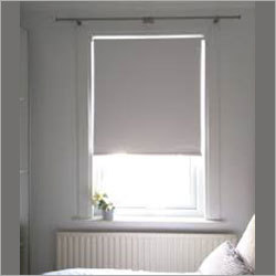 White Blackout Roller Blinds