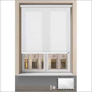 Plain Roller Blinds Transparent Design: Customized