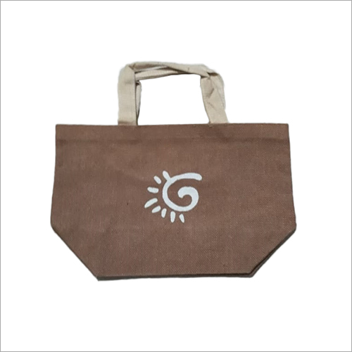 Printed Jute hand Bag
