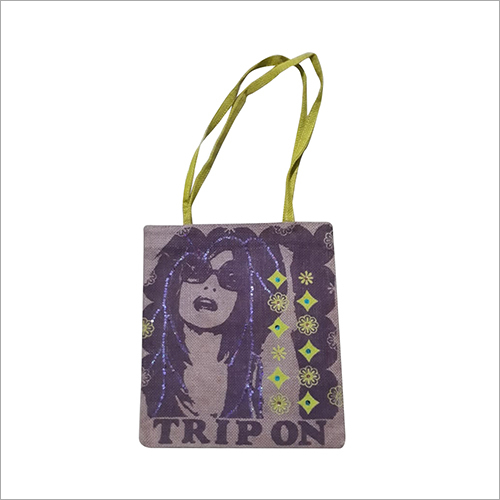 Handmade Printed Jute Bag