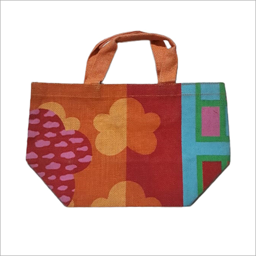 Custom Beach Printed Jute Bag