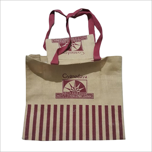 Shopping Printed Jute Bag