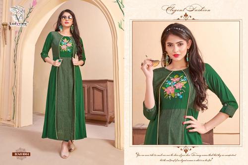 Designer Kurti with Shrug