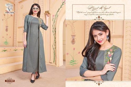 Designer Kurti with Shrug