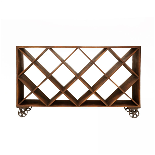 Handmade Bottle Bar Trolley