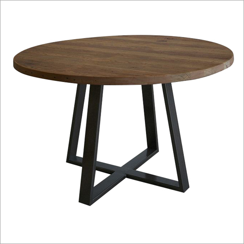 Eco-Friendly Industrial Round Coffee Table