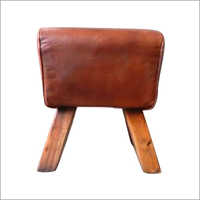Feature : Eco-friendly Leather Pouf Stool