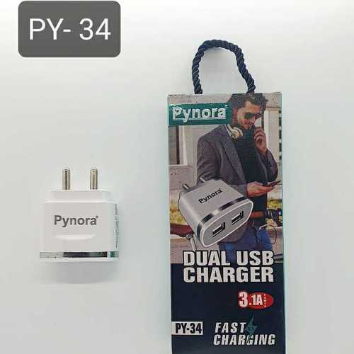 USB MOBILE CHARGER 2 PORT PY -34