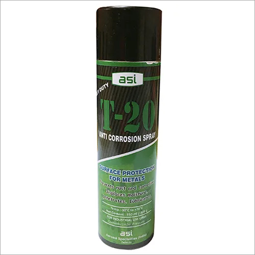 Green And Clear(As Per Customer Requirement) T-20 Anti Corrossion Spray