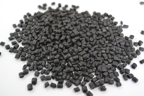 Dark Grey HDPE Pipe Granules