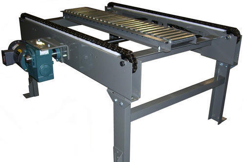 Silver Chain Pallet Conveyor