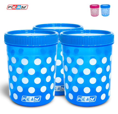 Pink Polka Container 3000 (3 Pc Set)