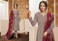 Stylish Banarasi Dupatta Suits