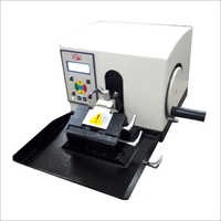 Semi Automatic Microtome - Precision Engineered For Laboratory Use | Enhanced Cutting Accuracy, Reliable Performance, User-friendly Design