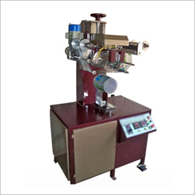Red Round Hot Foil Stamping Machine