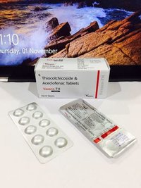 Aceclofenac 100 Mg + Thiocholchicoside 4 Mg