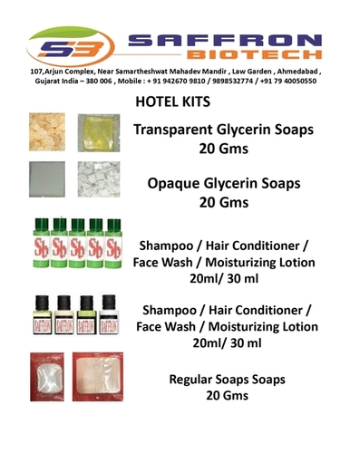 Hotel Soaps Kits