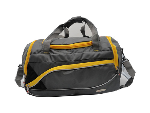 Black And Gray Travelling Bag