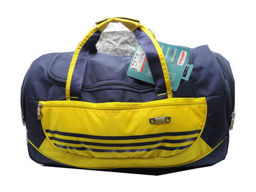 Yellow And Black Travelling Bag