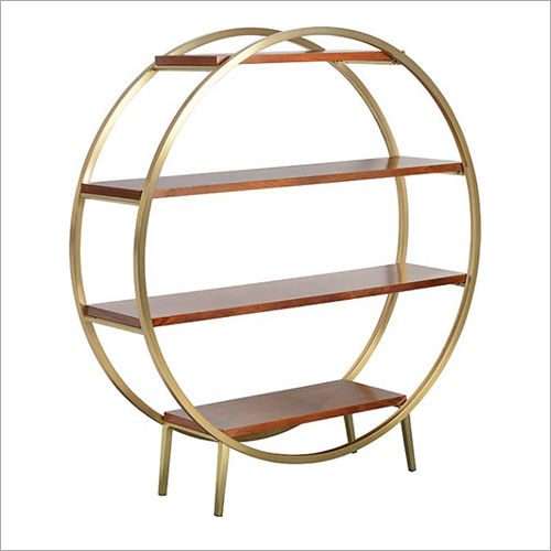 Cafe Furniture Round Book Shelf