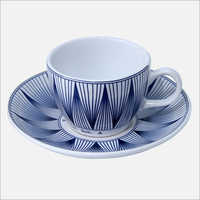 Printed Coffee Cup - 6x6x3 Inches | Ceramic, Polished Finish, Scratch-proof, Eco-friendly, 150ml Capacity, Enchanting Design