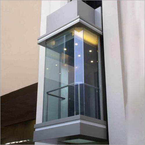 Automatic Mrl Glass Elevator