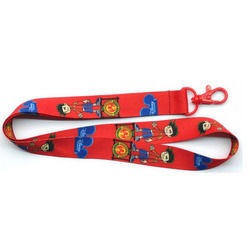 Printed Lanyard - Color: Red