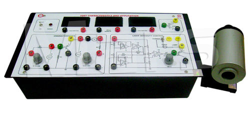 Igbt Characteristics & Applications Equipment Materials: Bakelite Front Panel With Pvc Box