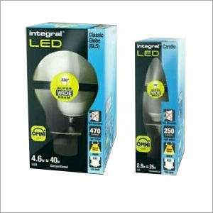 LED Bulb Printed Corrugated Packaging Box